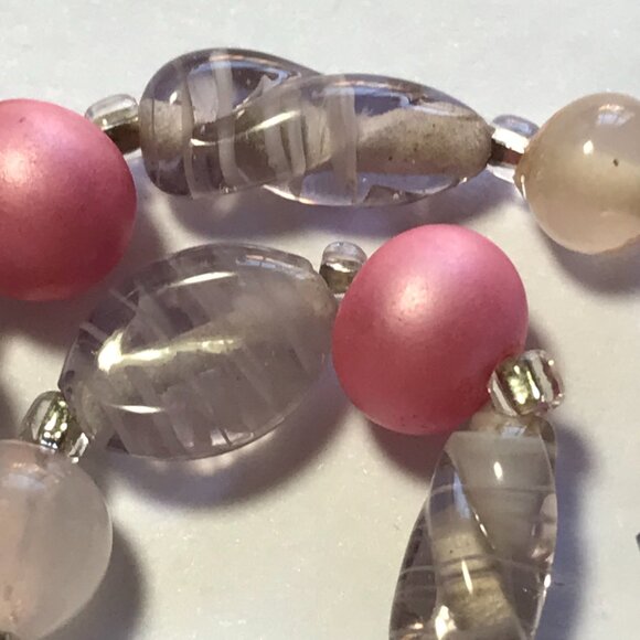 Four Strand Necklace & Earring Set - Japan - Picture 11 of 16